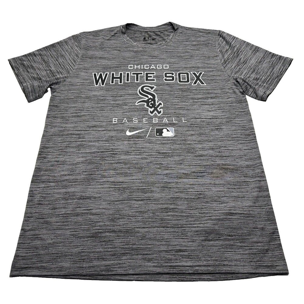 Nike Dri-Fit MLB Chicago White Sox Performance Practice Shirt Medium NKM5-06F